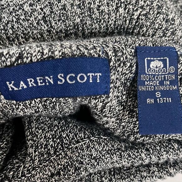 Karen Scott Gray Turtleneck Sweater  Size S - Picture 3 of 4